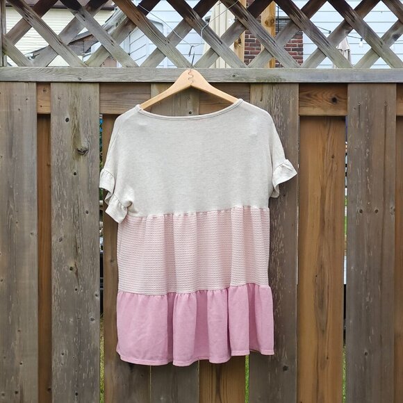 PRETTY Hailey & Co. Romantic Patchwork Blouse Women's Size Small BNWT - Picture 6 of 7
